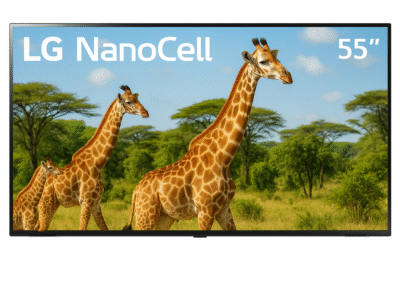 55” LG NANO CELL DISPLAY SMART TV WITH THINQ AI INTELLIGENT PROCESSOR (2022/2023)