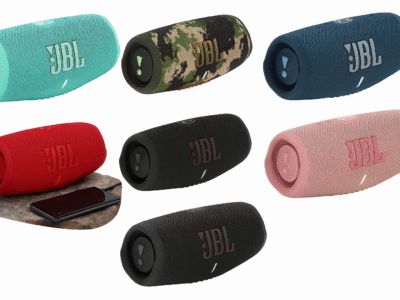 JBL CHARGE 5 (2023 Edition) Portable Waterproof, Bluetooth Speaker with a built-in power bank & 20 hours playtime.