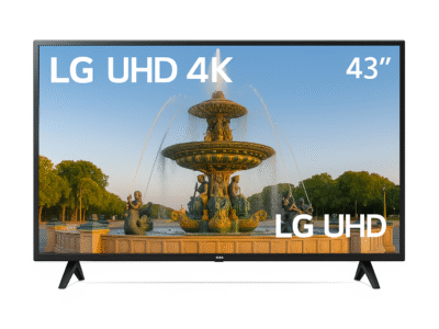 LG 43” UHD 4K Smart TV (2022/2023 Model – 43UQ) with ThinQ AI, Dolby, Alexa, Google Assistant & Apple AirPlay