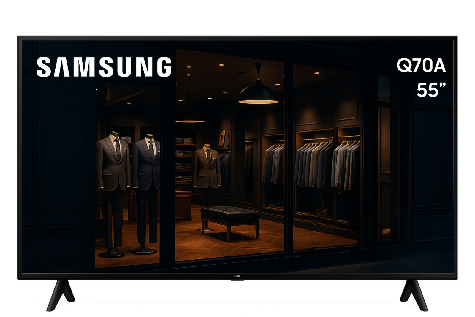 Samsung 55” QLED Q70A 4K HDR Smart TV (2021 Model)