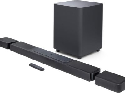 JBL BAR 1300X 11.1.4 Soundbar with Detachable Wireless Speakers. (Black)